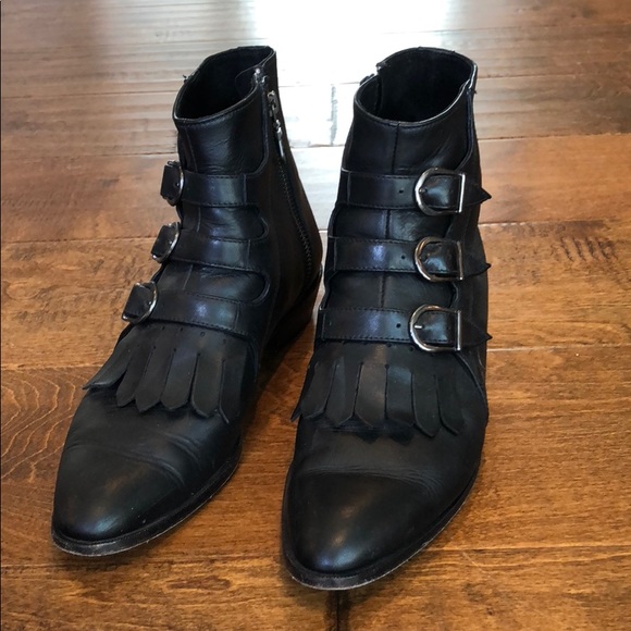 Modern Vice Shoes - Modern Vice Jett black leather boots